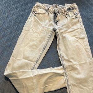 Zara acid wash jeans